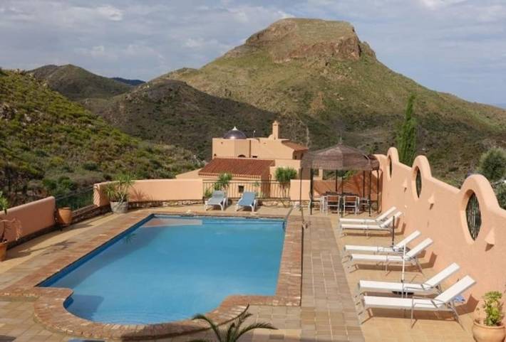 Chalet para 8 personas, con vistas además de jardín y piscina en Levante Almeriense - 3