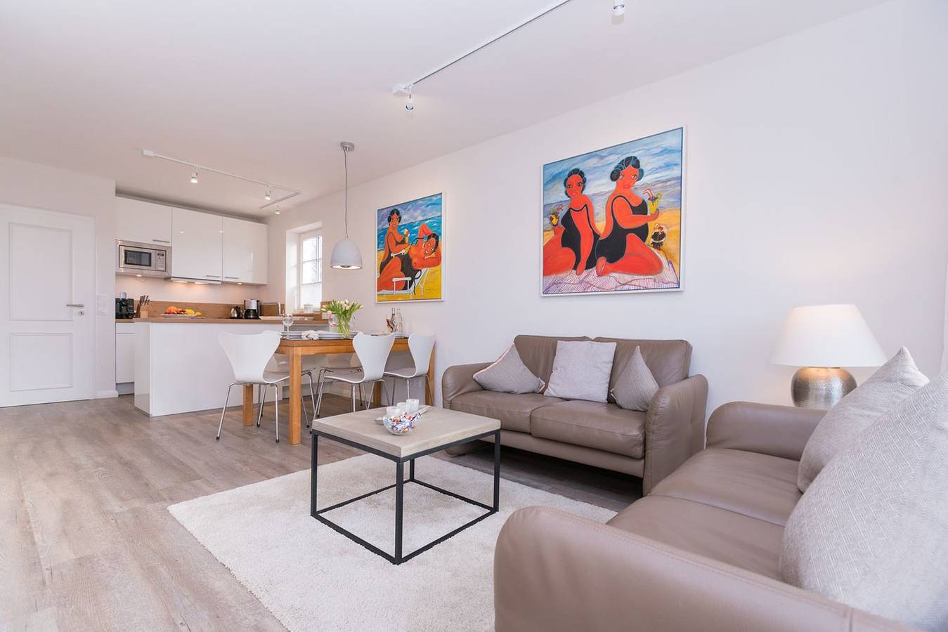 Ganze Wohnung, Wunderschöne und moderne 3-Zimmer-Wohnung in ruhiger Lage in Wenningstedt in Wenningstedt, Sylt