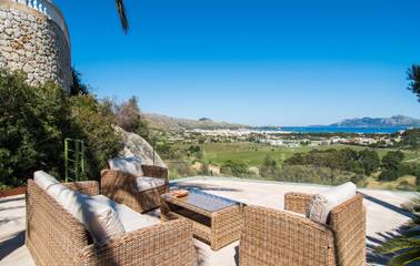 Ferienhaus in Pollença, Serra de Tramuntana für 10 