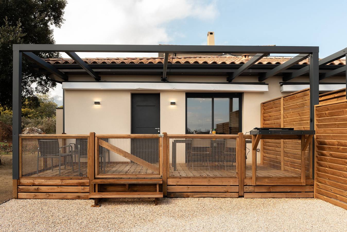 Gîte de charme 'Côté Mer' avec vue sur la montagne, Wi-Fi et climatisation in Sorède, Côte méditerranéenne (France)