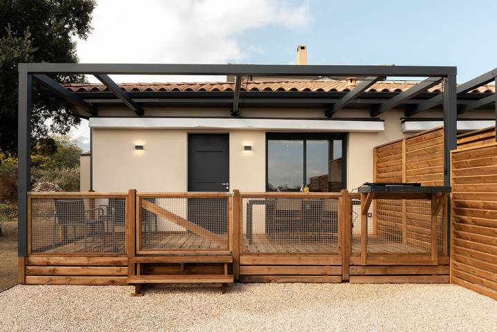Gîte pour 4 personnes, avec bassin pour enfant et jardin, animaux acceptés dans les Pyrénées-Orientales - 4