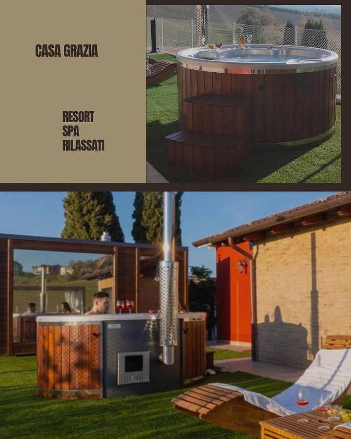 Maison de vacances pour 4 personnes, avec jardin et terrasse ainsi que jacuzzi et sauna