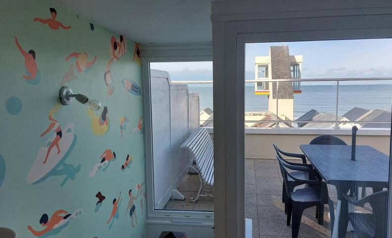 Appartement de vacances pour 4 personnes, avec terrasse et vue