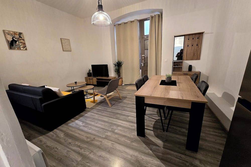 Entire apartment, 60m² apartment in a historic and authentic environment in Beaucaire, Nimes region