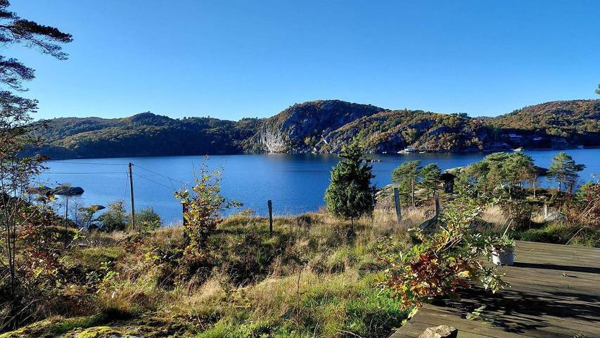 Ferienhaus für 5 Personen, mit Ausblick und Terrasse in Süd-Norwegen