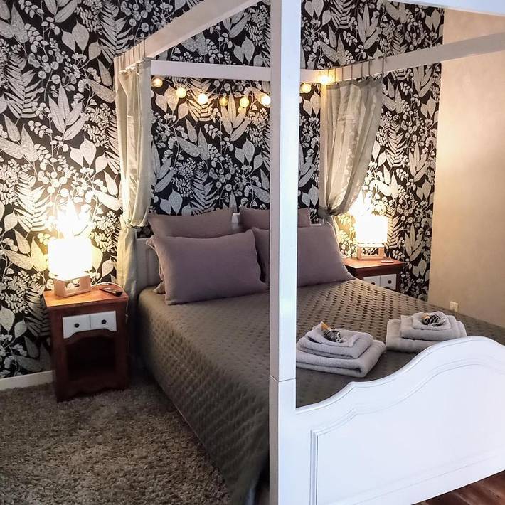 Cottage pour 2 personnes, avec jardin et balcon à Braye-sous-Faye