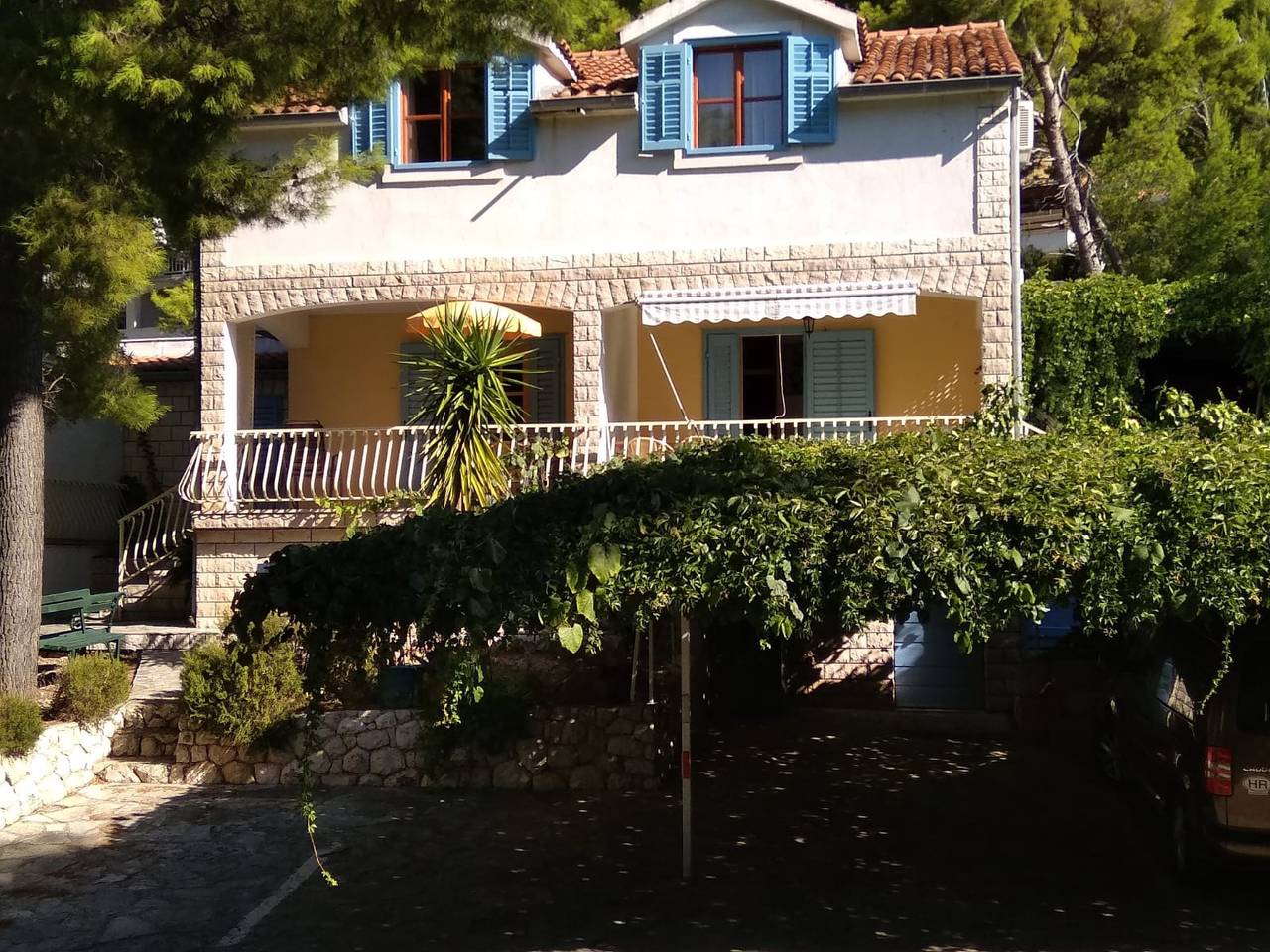 Ganze Wohnung, 2-Zimmer-Ferienwohnung mit Terrasse Ivan Dolac, Hvar A-8711-c in Hvar