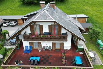 Ferienwohnung für 2 Personen, mit Sauna und Balkon am Weissensee