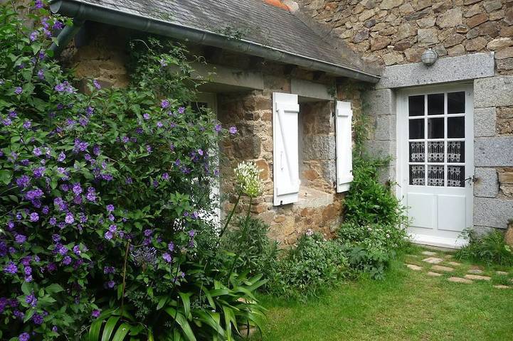 Location de vacances pour 4 personnes, avec Jardin dans Plage de Gwin Zegal