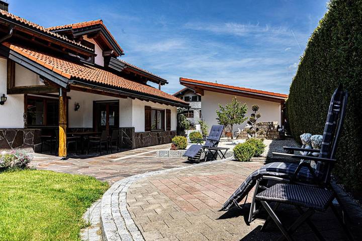 Ferienhaus für 8 Personen, mit Balkon und Terrasse sowie Garten in Oberstaufen - 4