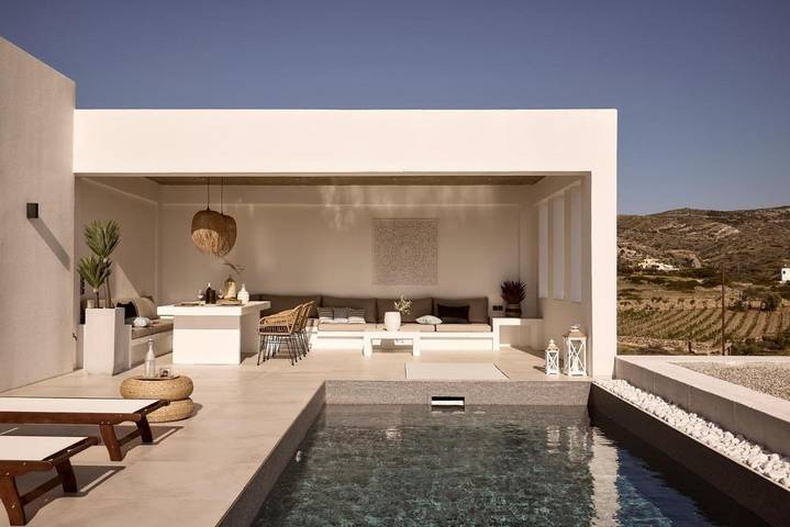 Villa for 5 people, with Terrace and Pool in Ios