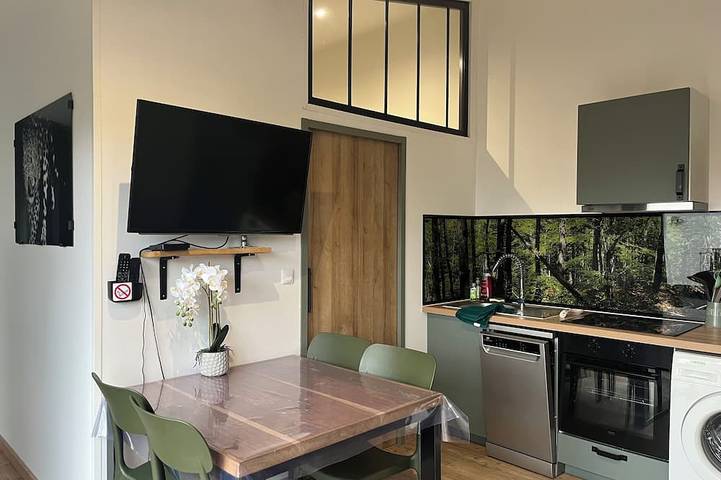 Location de vacances pour 3 personnes, avec Jardin à Gourbera
