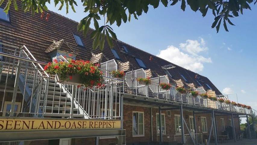 Ferienwohnung für 3 Personen, mit Sauna und Garten in Senftenberger See