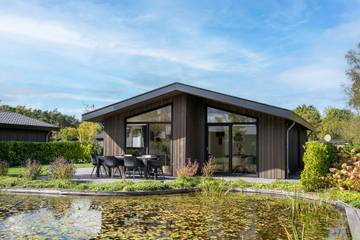 Cottage pour 4 personnes, avec terrasse ainsi que jardin et vue sur le lac à Veldhoven