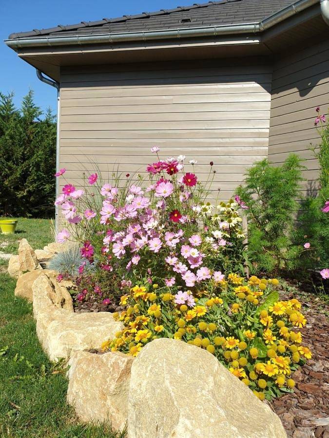 Location de vacances pour 4 personnes, avec vue et jardin à Laubressel - 3