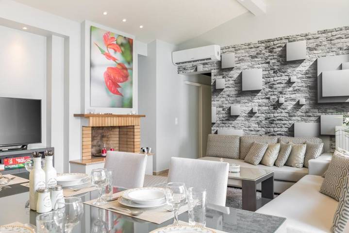 Location de vacances pour 6 personnes, avec vue et jardin, adapté aux familles dans Paleokastritsa - 4