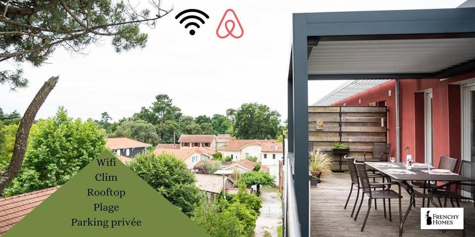 Gîte pour 3 personnes, avec Balcon et Terrasse dans Plage du Mauret