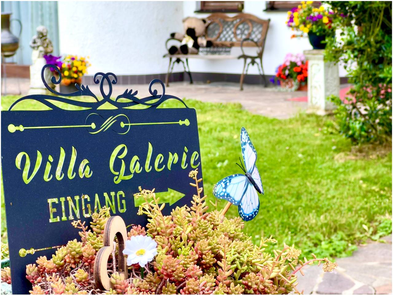 Ganze Wohnung, „Familienzimmer“ Ferienwohnung Villa Galerie – Komfort mit Pool, Garten, Balkon & Wlan in Hohenwart, Landkreis Pfaffenhofen an der Ilm