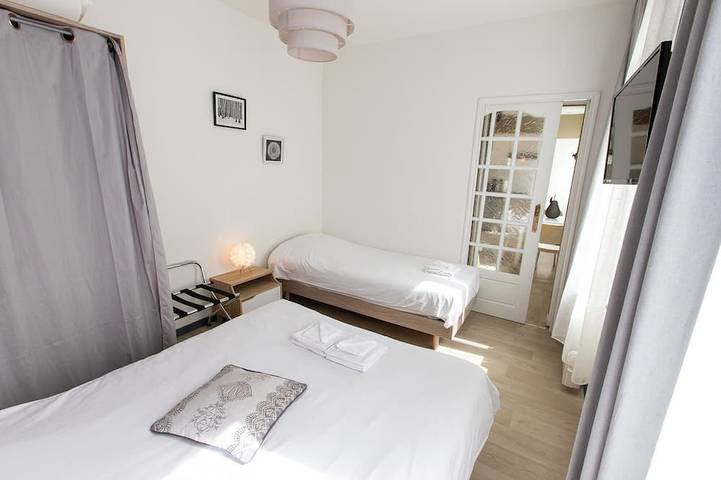 Apartamento entero, Apartamento-Baño en la habitacion-Terraza in San Quintín (Aisne), Aisne