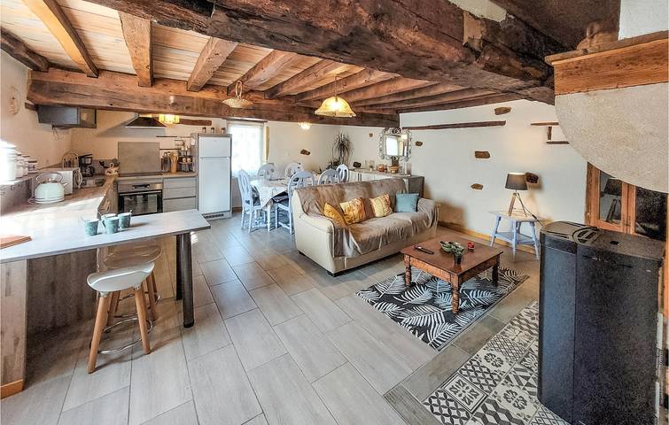 Maison de vacances pour 4 personnes, avec jardin et piscine ainsi que terrasse et vue dans la Loire - 3