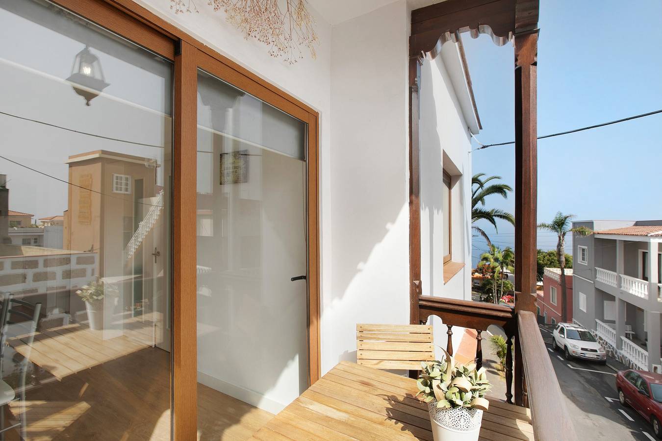 Casa vacacional 'Casa Micaela 2' con vistas al mar, terraza, balcón y Wi-Fi in San Nicolás, El Sauzal