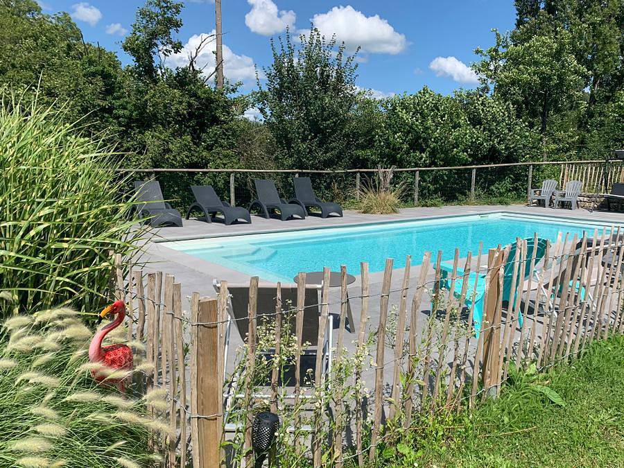 Camping La Saline - Mobilheim 4 personen - Buntspecht in Arc-et-Senans, Doubs