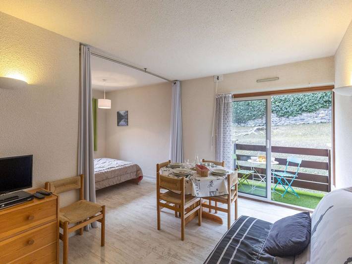 Studio pour 4 personnes, avec Balcon