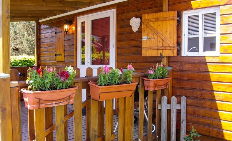 Bungalow für 4 Personen, mit Terrasse - 1