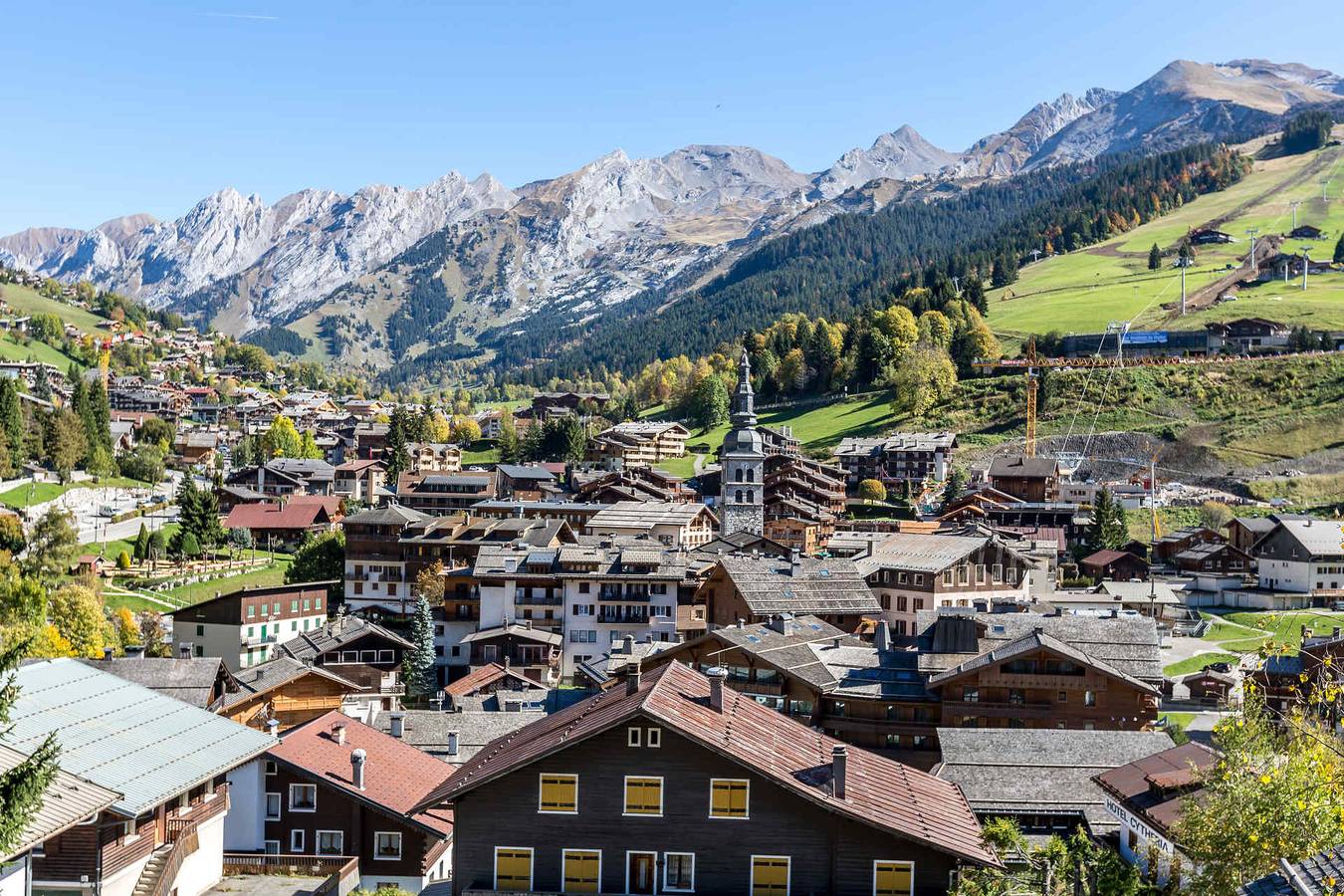 Chalet proche pistes, vue panoramique, cheminée, garage, Wifi - Foret in La Clusaz, Région d'Annecy