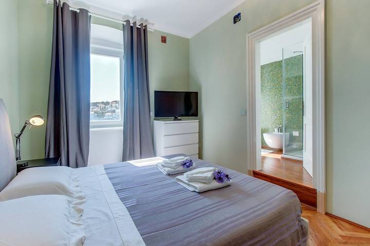 Zimmer für 2 Personen, mit Balkon/Terrasse - 1
