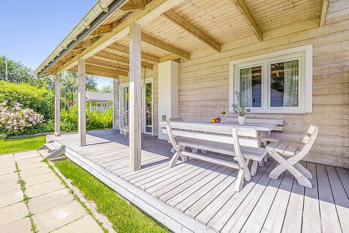 Ferienhaus für 6 Personen, mit Garten, mit Haustier in Mielno