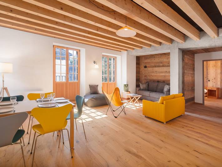Apartamento entero, Apartamento acogedor en el corazón del pueblo - 5 pers. in Le Monêtier-les-Bains, Serre Chevalier