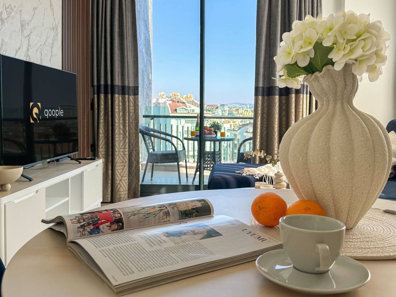 Appartement entier, Appartement de vacances pour 4 personnes avec piscine in Tosmur Beach, Province d'Antalya