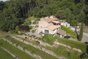 Gîte pour 8 personnes, avec jardin et balcon à Chassiers