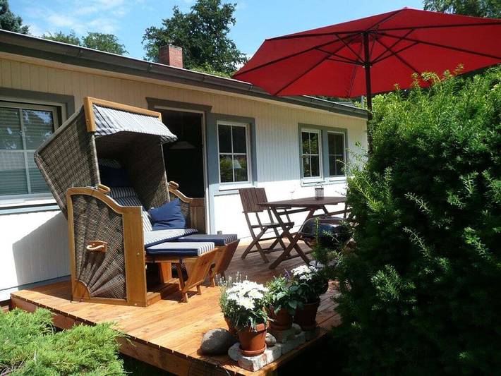 Strandhaus für 2 Personen, mit Terrasse in Sellin