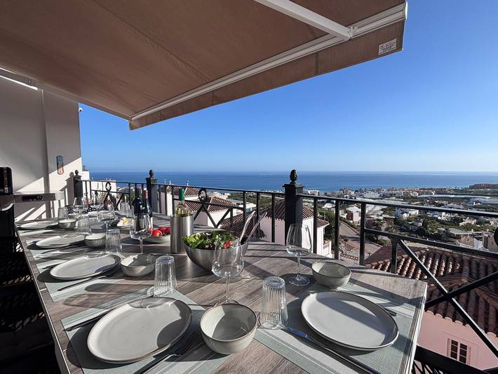 Ferienhaus für 6 Personen, mit Balkon in Torrox