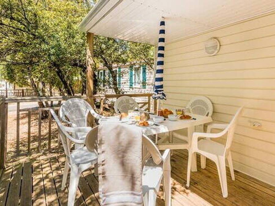 Camping Le Roussillonnais - Mobilhome 4 personnes - Comfort | 2 Ch. | 4 Pers. | Terrasse simple in Côte Vermeille, Argelès-sur-Mer