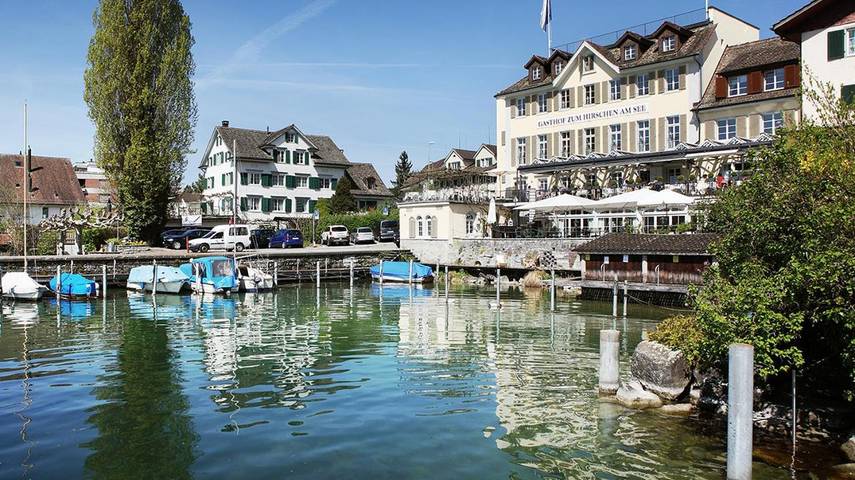 Hôtel pour 2 personnes, avec vue sur le lac ainsi que vue et terrasse, animaux acceptés - 1