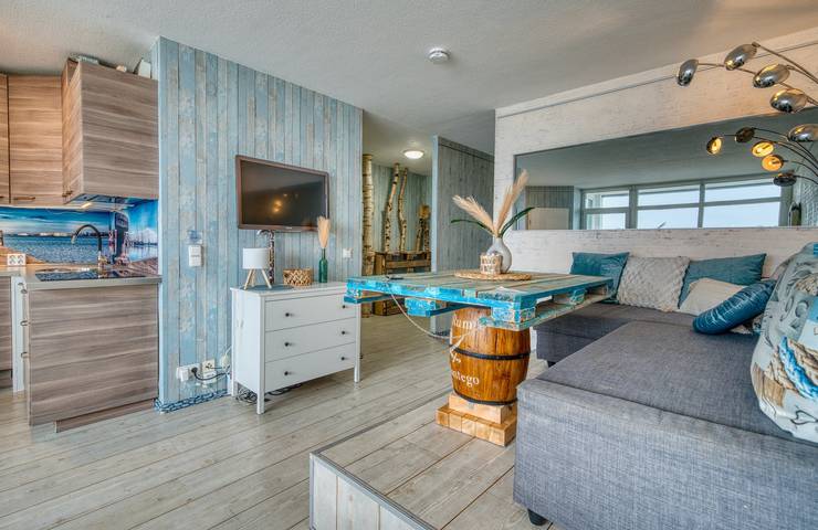 Ferienwohnung für 5 Personen, mit Ausblick und Seeblick sowie Balkon - 1