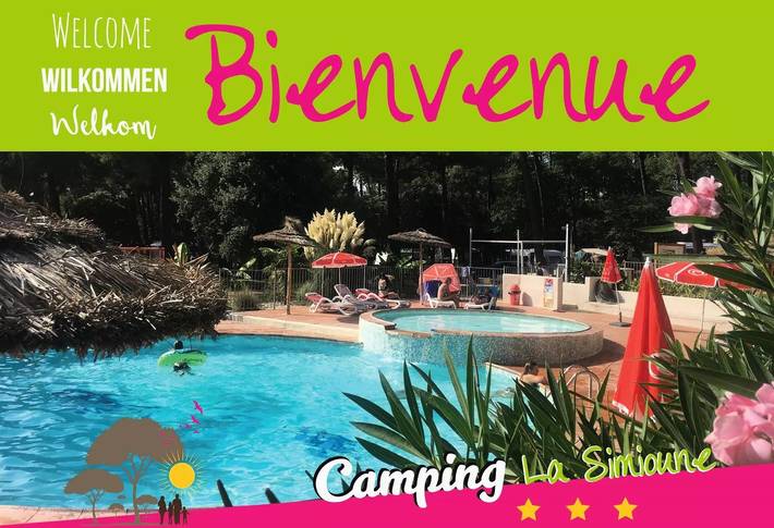 Camping pour 2 personnes, avec Terrasse ainsi que Piscine et Vue
