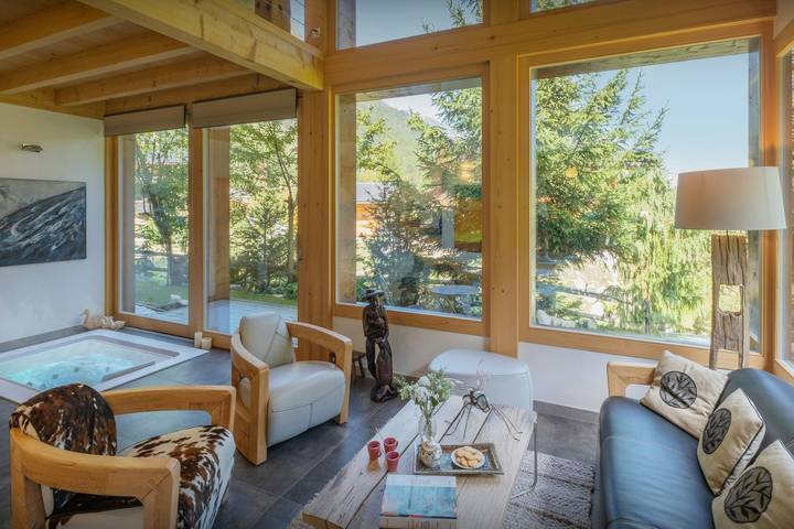 Chalet für 14 Personen mit Sauna in Saleinaz, Orsières