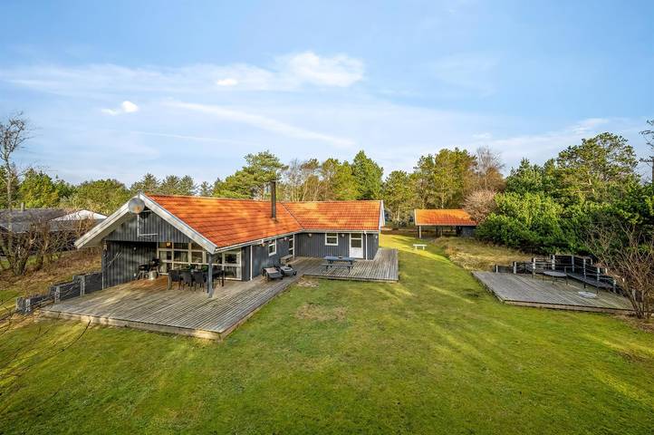 Ferienhaus für 6 Personen, mit Terrasse und Whirlpool sowie Sauna, mit Haustier in Vejers Strand - 2