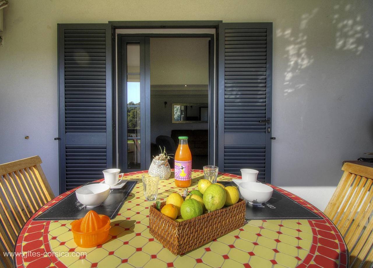 Gîte pour 2 personnes avec terrasse in Serra-di-Ferro, Région d'Ajaccio