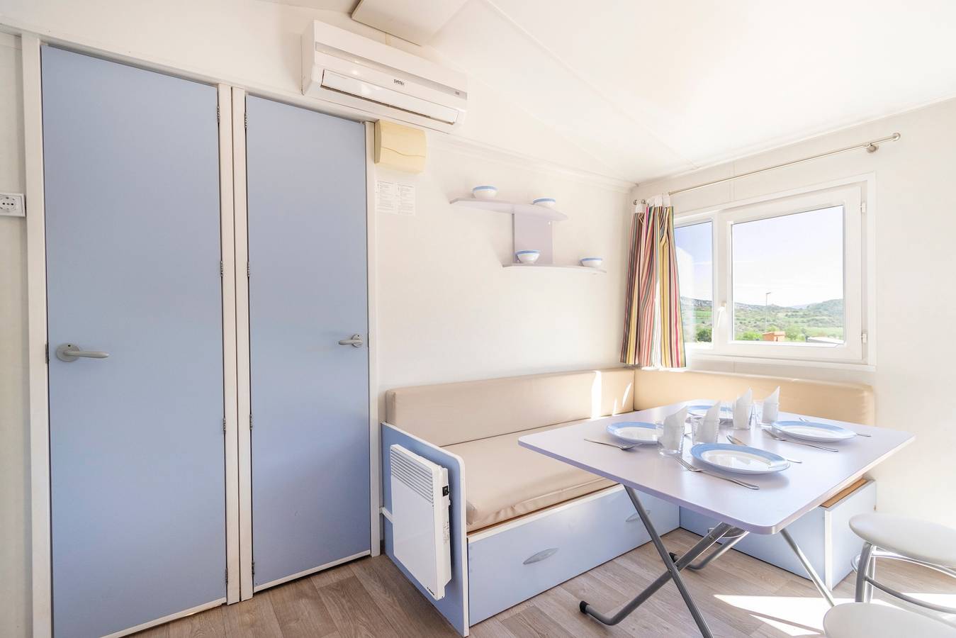 Casa rodante para 6 personas con jardín in Alós de Balaguer, Noguera