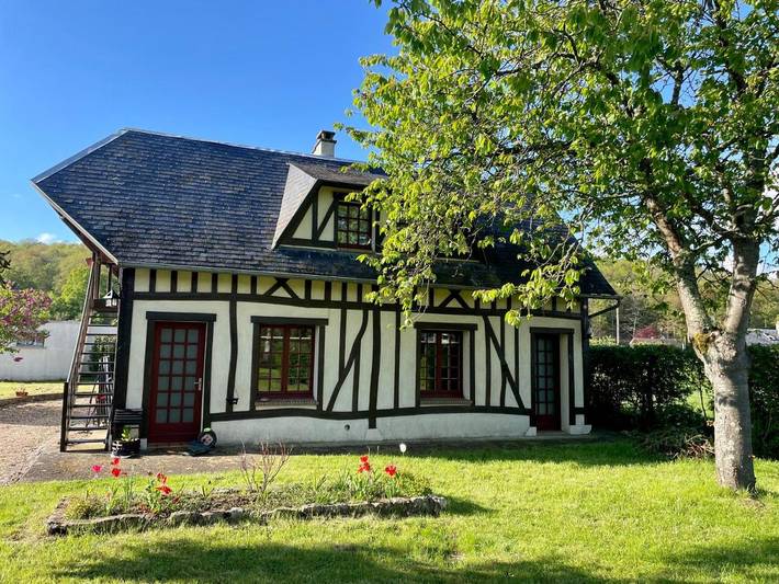 Maison de vacances pour 5 personnes, avec vue et jardin