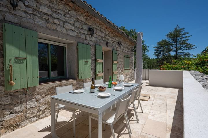 Maison de vacances pour 6 personnes, avec Terrasse à Labeaume