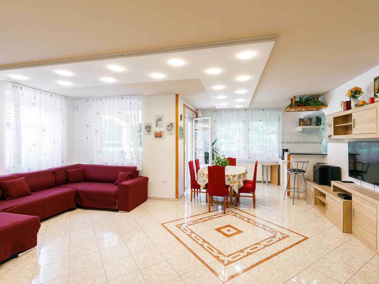 Pentaller in Kőröshegy, Orilla sur del lago Balaton