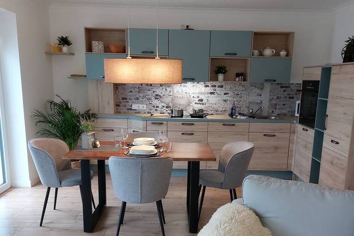 Ferienwohnung für 4 Personen, mit Balkon und Garten in Brenkenhagen
