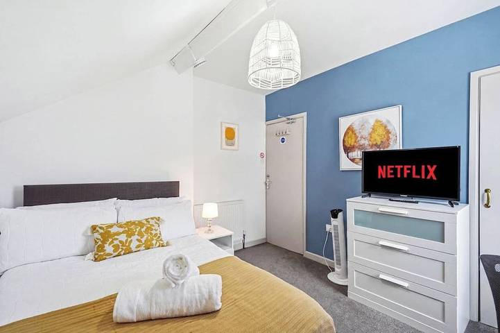 Apartamento entero, New 3Br Central Rugby Flat, Train Station, Parking in Warwickshire