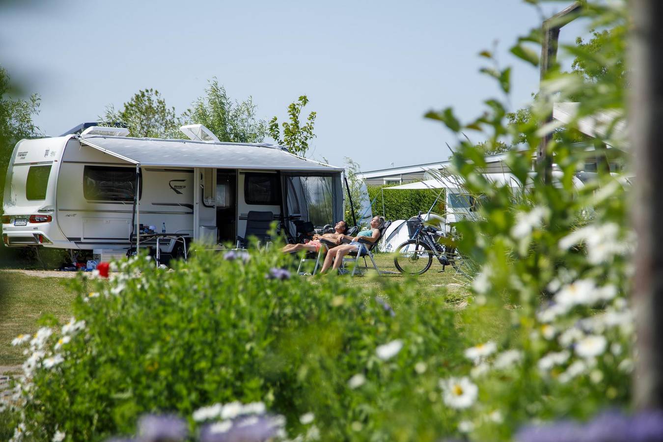 Camping Zonneweelde — Comfortplatz in Nieuwvliet, Zeeuwse Kust